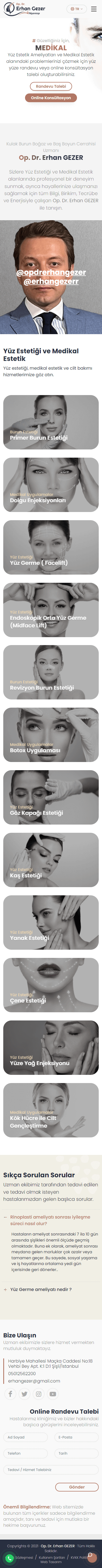 Web Tasarım Sistemleri Proje Detayı Mobil Görünüm