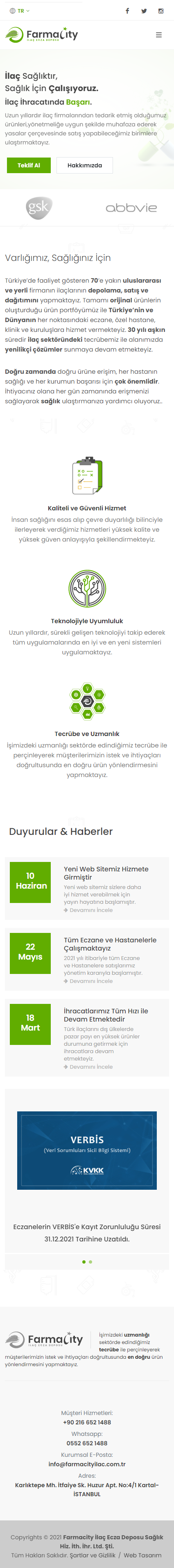 Web Tasarım Sistemleri Proje Detayı Mobil Görünüm