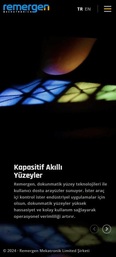 Web Tasarım Sistemleri Proje Detayı Mobil Görünüm