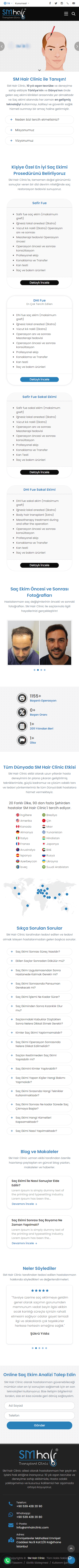 Web Tasarım Sistemleri Proje Detayı Mobil Görünüm